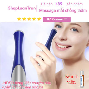 Máy massage vùng da quanh mắt xóa nhăn và thâm quần mắt