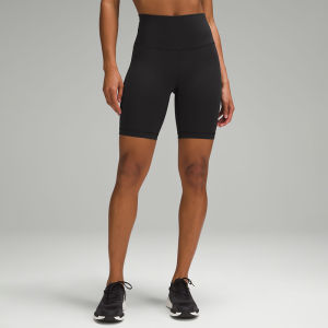 Wunder Train wanita sukan pinggang tinggi seluar pendek ketat 8 "Lulul penyerap teras