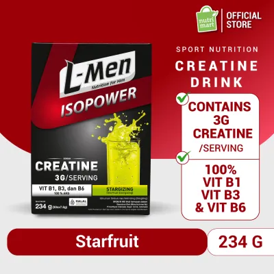 L-Men Isopower Stargizing 30 Sachet with Creatine & Vitamin B