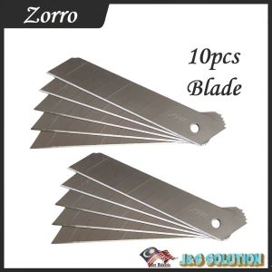 ZORRO MB-50118mm Cutter Blade Refill For Utility Cutter / Knife (1tube x 10pcs)