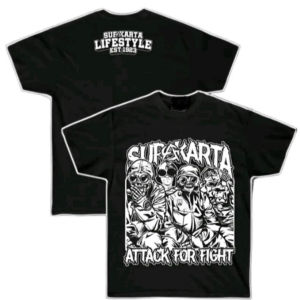 JACKCUSTOM Kaos Surakarta lifestyle bahan katun