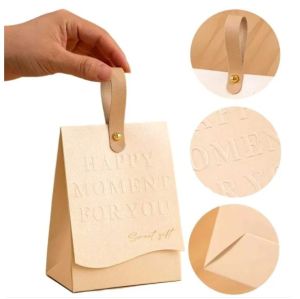 1pcs Premium Wedding Paper Gift Bag Guest Souvenirs Bag Birthday Gift Bag