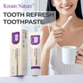 Kreain Nature Pasta Gigi Herbal Anti Gigi Berlubang & Sensitif Pemutih Gigi Anti Bau Mulut 100gr. 