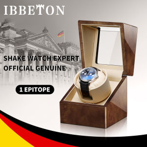 IBBETON Germany Quality Watch Winder Automatic Rotate Watch Box Energy-Saving Quiet Motor  Automatic Watch Key Lock Safety Watch box