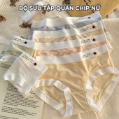 Combo 10 quần lót nữ su lạnh không đường may – tôn dáng mềm mịn màu pastel nhẹ nhàng LOVE A FLOWER (HOA CÚC/ CẠP HOA)