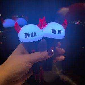 AM BABYMONSTER colorful mini light stick 11cm keychain bag pendant RAMI AHYEON RORA ASA RUKA CHIQUITA MA