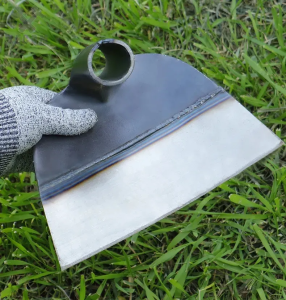 Eco Garden Garden Hollow Hoe Tool Steel Hardened Gardening Shovel Weeding Rake Digging Hoeing Vegetable Planting Loosening Tools Durable Hand-held