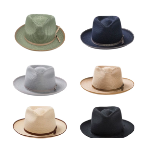 Stylish Rolled Brims Paper Braid Cloche Hat Multiple Colors Portable Travel Friendly Hats For Weddings Parties Daily Use