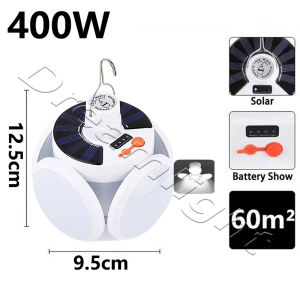 Solar Waterproof Multi-Scene Emergency Light Dual-Mode Charging Outdoor Camping Spherical solar light outdoor waterproof solar light solar lights A-charming