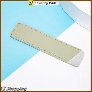 [Towering Pride] PU Leather Pen Protection Cover Pen Holder Soft Pencil Case Pen Pouch Pen Bag Stationery Office School Supplies Gift