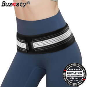 Buzesty Sacroiliac SI Joint Hip Belt Sciatica Belt for Men and Women That Alleviates Sciatic Lower Back Pain Back Brace Provides SI Joint Pelvic Support Nerve Compression & Stability Trochanter Brace