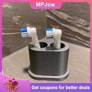 【MPJow】 1Pcs Plastic Bathroom Countertop Organizer Electric Toothbrush Head Mini Storage Box Electric Toothbrush Head Holder For Small Apartments