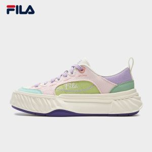FILA CORE FASHION MILANO  Women canvas sneakers (White / Purple)