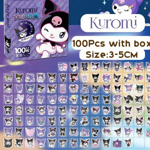 SANRIO Set 60 Miếng Dán Hoạt Hình Trang Trí Laptop / Hộp Quà Sinh Nhật / Cốc Nước