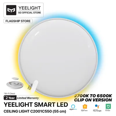 YEELIGHT CEILING LIGHT C2001C550 (55 cm) works with google home and apple homekit