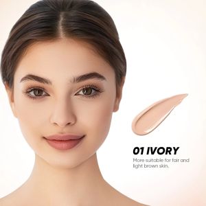 GMEELAN 2 IN 1 Perfcet Cover Cushion Foundation Black Truffle Zinc PCA Antioksidan 7g+10g Meratakan Warna Kulit Factial Make Up O