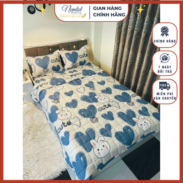 💥XÃ KHO💥 Mền chần bông cotton poly kích thước lớn, mền hè mát thoáng ...