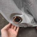 YAMAHA SNIPER 155 MOTOR COVER by WATERPROOF DUHAN MOTORCYCLE COVER (GREY). 