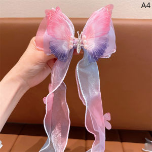 YINGRAN2 Trẻ em Phụ kiện tóc nơ ruy băng bện kẹp tóc Mũ mùa hè cô gái công chúa kẹp tóc