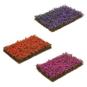 3pcs Miniature Landscape Clusters 11mm Tearable Foliage Nylon Sponge for Grass Terrain Model And Home Crafts