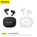 Awei TA6 ANC True Wireless Earbuds Noise Reduction ANC Earbuds Earphone Headphone Awei Bluetooth Earbuds Low Delay. 
