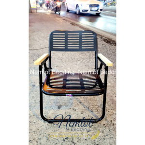 ✨SIÊU PHẨM✨ Bàn Ghế Sắt CNC Điêu Khắc Tay Phối Gỗ Tự Nhiên Bền Chắc Chịu Lực 180kg Xếp gọn Cao Cấp