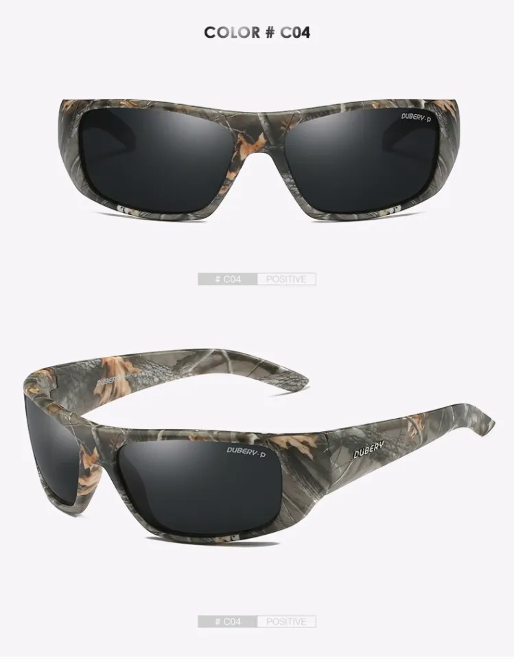 DUBERY Polarized Night Vision pilot Sunglasses Men's Retro Male Sport Sun  Glasses For Men UV400 Luxury Mirror Shades Oculos