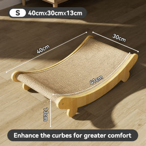 【COD】2 in1 Cat Scratching Board Cat Lounge Cat Bed Wear-resistant Sisal Cat Sofa 2 Layers