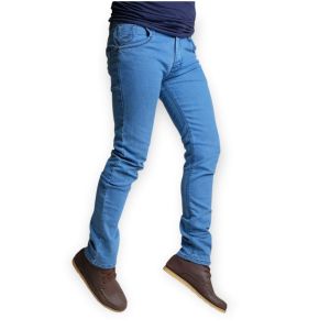 ZWECKOUT LABEL - Celana Jeans Panjang Pria Slim Fit Skinny Blue Garmen
