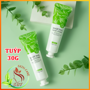 Kem Dưỡng Da Tay Chiết Xuất Trà Xanh Matcha LAIKOU Tuýp 30g – Dưỡng Đôi Bàn Tay Sáng Mềm Mại Mịn Màng Phục Hồi Da Tổn Thương
