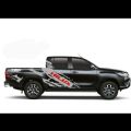 Stiker mobil hilux trd sticker body samping mobil hilux stiker mobil 4x4 stiker mobil double cabin [2pcs]. 