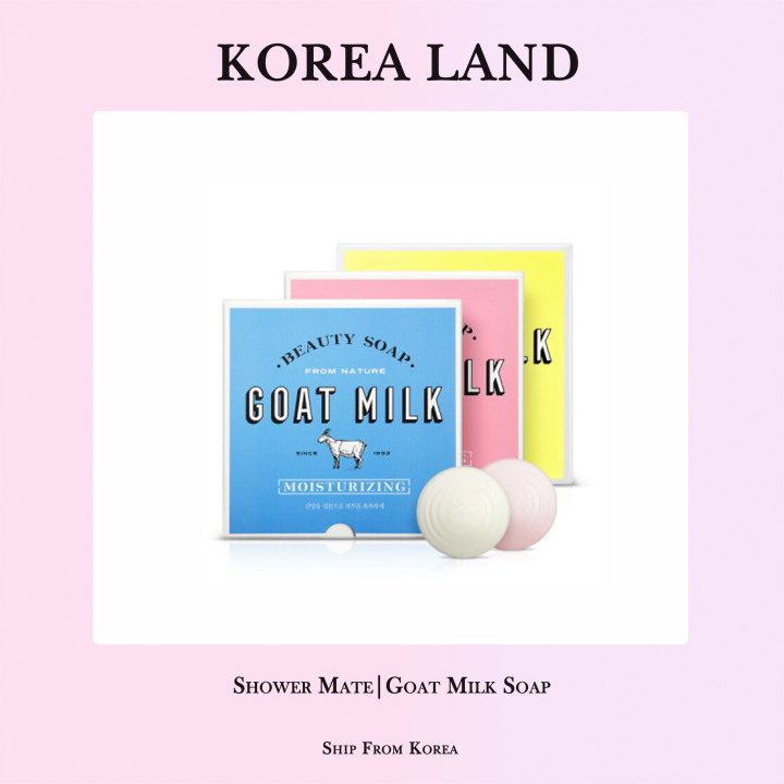 Shower Mate | Goat Milk Soap (90g x 12) | Lazada PH
