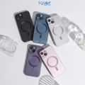CILUPBAH PSM Doff Pro Silicone Magsafe Softcase for XR X XS 11 12 13 14 15 16 Plus Pro Max. 