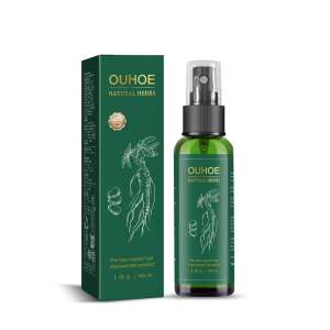 【Ready】Ouhoe Ginseng Hair Tonic Semprotan Anti-Rambut Rontok dari Ginseng Essence untuk Pertumbuhan Rambut 100ml