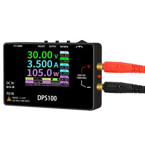 DPS100 Portable 30V 5A DC Adjustable Power Supply 100W Laboratory Power Supply Voltage Current Regulated Input Output Protect