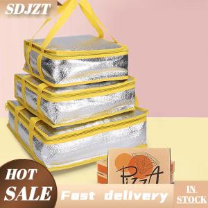SDJZT Xách Tay Uống Lưu Trữ Thực Phẩm Nhiệt Giao Hàng Tàu Sân Bay Bánh Pizza Giao Hàng Túi Mát Túi Nước Đá Cách Nhiệt Túi
