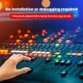 Soundcard F999 (Bonkyo) Audio USB External Sound Card mic Mixer Bluetooth - Black. 