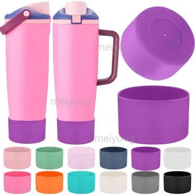 Silicone Boots for Owala 30oz & 40oz FreeSip Sway Bottles & Tumblers – Non-Slip Scratch-Resistant Stability Enhancer for Owala Accessories