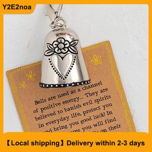 【Local shipping】 Blessing Bell Friends Are Angels Ornament Blessing Bell Watch Over Me Crafts for Doors Vehicles and Bags or Keys