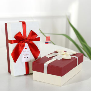 Buuble กล่องกระดาษ กล่องแข็ง กล่องกระดาษน่ารัก กล่องน่ารัก กล่องวาเลนไทน์ กล่องของขวัญ กล่องสีแดง