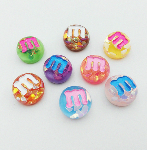 8 cái/lốc nhựa cho Croc Giày phụ nữ quyến rũ Sôcôla M & MS trang trí phụ kiện jibitzz cho CROCS Phụ Nữ Cô Gái jibitzz cho Crocs cho nhỏ cho nam Kích thước