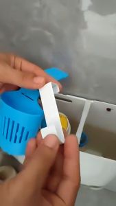 BHQ Hanging Toilet Tank Cleaning Tablet Holder Silicone Adjustable Home Toilet Cleaning Tools