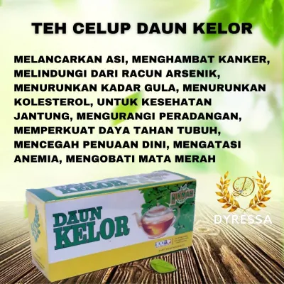 TEH CELUP DAUN KELOR UNTUK MEMPERLANCAR ASI MENGHAMBAT PERTUMBUHAN KANKER MENCEGAH PENUAAN DINI MENURUNKAN KOLESTEROL