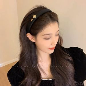 Cài tóc hoa trà băng đô vải xốp đính hoa sang chảnh TP22 yunyun29