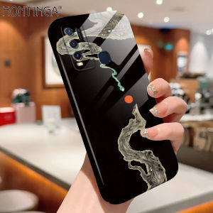 Hontinga เคสฟิล์มรวมทุกอย่างสำหรับ VIVO Y50 Y30 Y30i Y19เคสภาพยนตร์เกาหลีเคสโทรศัพท์ทันสมัยสไตล์จีนเคสแข็งออกแบบอุปกรณ์ป้องกันเลนส์เคสคลุมทั้งหมดกล่องกันกระแทกสำหรับเด็กผู้ชาย