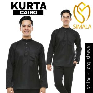 (RAYA 2026) KURTA CAIRO Berkolar Lengan Panjang Raya Sedondon HIJABIS ASTANA