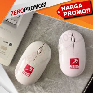 Souvenir Mouse Wireless MW04 Custom Mouse Promosi