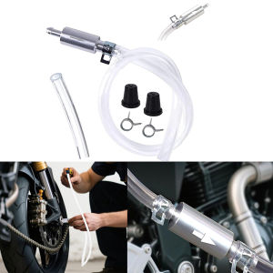 [caichuitan] ท่อไล่ลมเบรกพร้อมคลิปโลหะชุดเครื่องมือตรวจสอบท่อวาล์วทางเดียวสำหรับรถยนต์รถจักรยานยนต์ชุดปล่อยน้ำมันเบรคสากลสำหรับระบบเบรกไฮดรอลิกนุ่มหลอด