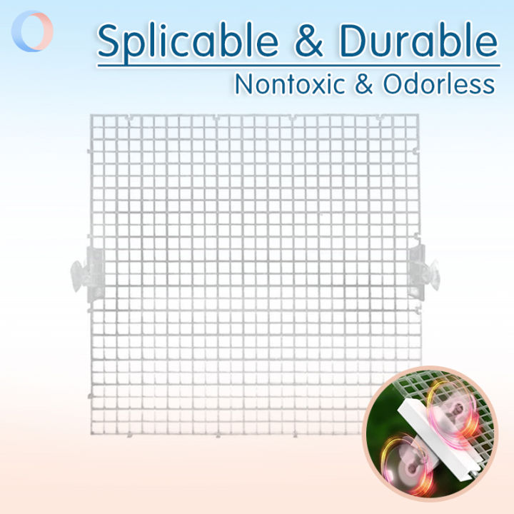 Clear Aquarium Divider Fish Tank Divider Filter Grids Separation Grid