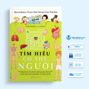 Sách - Trò Chơi Giải Mã Mê Cung - Tìm Hiểu Cơ Thể Người-Vanlangbooks